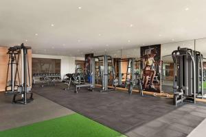 Fitness centrum a/nebo fitness zařízení v ubytování Wyndham Chandigarh Mohali