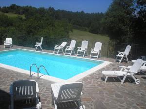Basen w obiekcie Casa vacanza montecapino lub w pobliżu