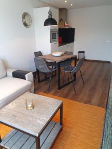 TV a/nebo společenská místnost v ubytování Badhotel Bruin