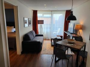 Posezení v ubytování Badhotel Bruin