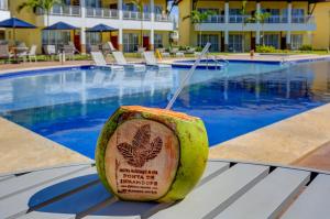 Kolam renang di atau di dekat Ponta de Inhambupe Hotel Boutique & Spa by Slaviero Hoteis