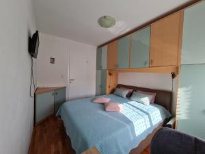 Postel nebo postele na pokoji v ubytování Apartman Mirella