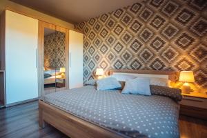 Krevet ili kreveti u jedinici u objektu Apartament VIEW Wisla