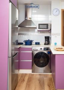 Η κουζίνα ή μικρή κουζίνα στο Apartamento Aránzazu playa