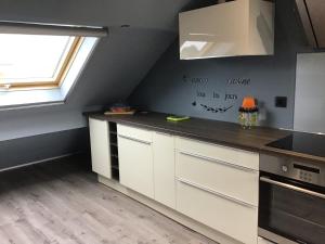 Kuchyň nebo kuchyňský kout v ubytování L’Epi’Loge + 7 fotografií