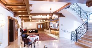 Posezení v ubytování Hotel Gumberger GmbH Garni