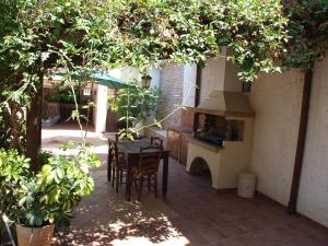 A garden outside Villa Helidoni