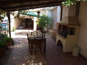 A patio or other outdoor area at Villa Helidoni