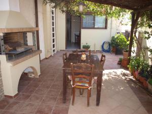 A patio or other outdoor area at Villa Helidoni