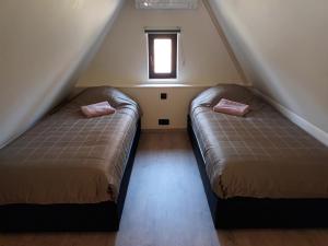 Postel nebo postele na pokoji v ubytování B&B Snelleghem