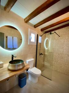 Koupelna v ubytování Villa Hylas Luxury Bed & Breakfast Kilada