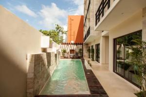 Πισίνα στο ή κοντά στο Penthouse Blue Luxury La Veleta
