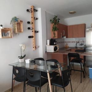 Η κουζίνα ή μικρή κουζίνα στο Friendly Palm-Mar