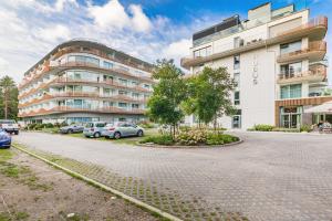 Budynek, w którym mieści się apartament