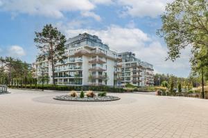 Budynek, w którym mieści się apartament