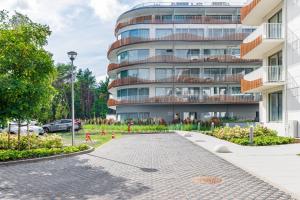 Budynek, w którym mieści się apartament