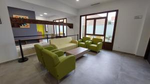 Posezení v ubytování PALACIO REAL HOSTEL