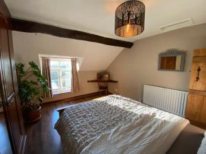 Postel nebo postele na pokoji v ubytování Cosy country cottage