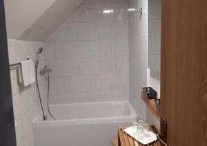 Kúpeľňa v ubytovaní Hotel Garni Belveder