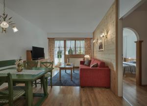 Posezení v ubytování Lisi Family Hotel