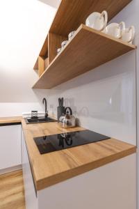 Kuchyňa alebo kuchynka v ubytovaní Apartament Koko Białka Tatrzańska
