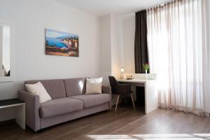 Posezení v ubytování Hotel La Fleur
