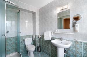 Kúpeľňa v ubytovaní Hotel Petrus