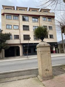 Budynek, w którym mieści się apartament