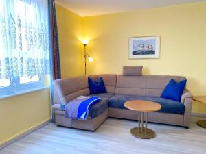 Posezení v ubytování Ferienwohnung 10 "Bootsmann Hannes"