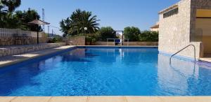 The swimming pool at or close to Strandnahe Wohnung mit Meerblick