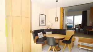 Χώρος καθιστικού στο nur 100 m bis zum Strand Appartmentanlage Eldena FeWo 15