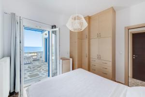 Voodi või voodid majutusasutuse Endless Blue from Syros - Fabrika Resort - House 1 toas