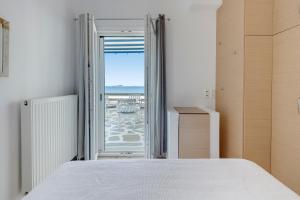 Voodi või voodid majutusasutuse Endless Blue from Syros - Fabrika Resort - House 1 toas