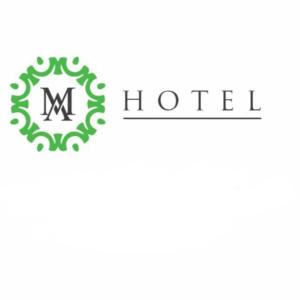 a logo for a hotel at M & A Hotel in Goiânia