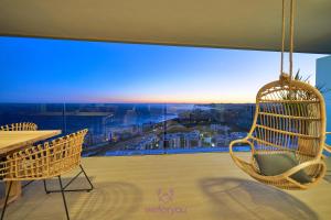A balcony or terrace at weforyou Med One Exclusive Sea Views 3 Bedrooms Apartament A 3A