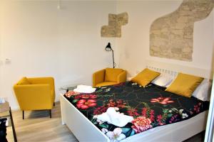Voodi või voodid majutusasutuse B&B Belvedere All'Idria toas
