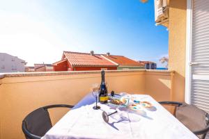 Balkón nebo terasa v ubytování Apartment Hannah