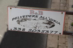 Majutusasutuses B&B Belvedere All'Idria olev sertifikaat, autasu, silt või muu dokument