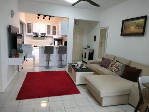 Posezení v ubytování Permai Puteri Homestay Ampang