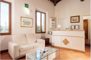 A seating area at Hotel Relais Il Cestello