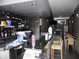 Ο χώρος του lounge ή του μπαρ στο Hotel O Gadanha