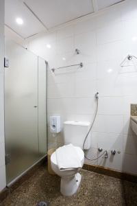 Um banheiro em Savassi Hotel