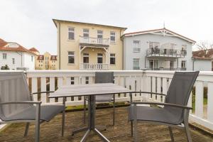 Balkón nebo terasa v ubytování Strandstraße 32 Strandstraße 32-50