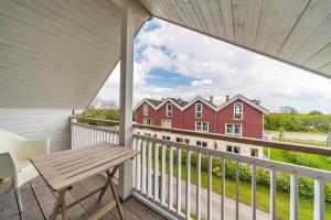 Rõdu või terrass majutusasutuses NordseeResort Friesland NordseeResort Friesland 30