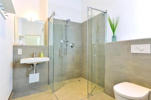 Koupelna v ubytování Aparthotel Anna Düne Aparthotel Anna Düne 0-02