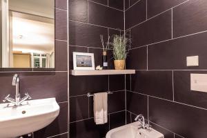 Koupelna v ubytování Resort Deichgraf Resort Deichgraf 31-09