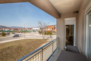 Nespecifikovaný výhled na hory nebo výhled na hory při pohledu z apartmánu