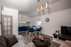 Posezení v ubytování Rest Apartments