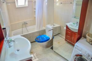 A bathroom at Mpoulakis Apt 98