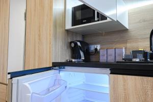 Kuchnia lub aneks kuchenny w obiekcie Apartament Szymanówka Karpacz
